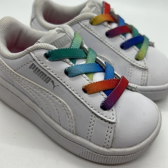 Infant Puma slip on low tops with stretch laces - Picture 4 of 9